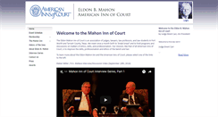Desktop Screenshot of mahoninn.org
